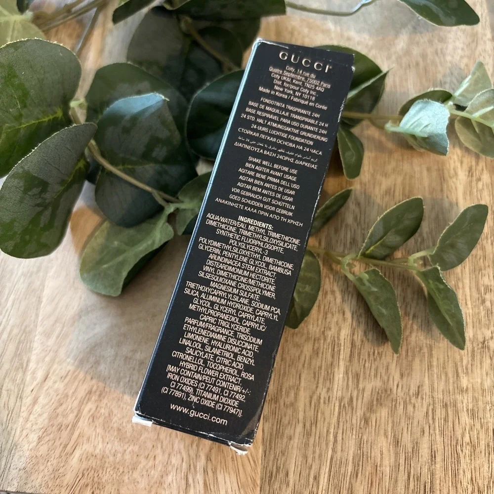 Gucci Eternite De Beaute 24H Wear Breathable Foundation 1oz Luminous Matte 320W